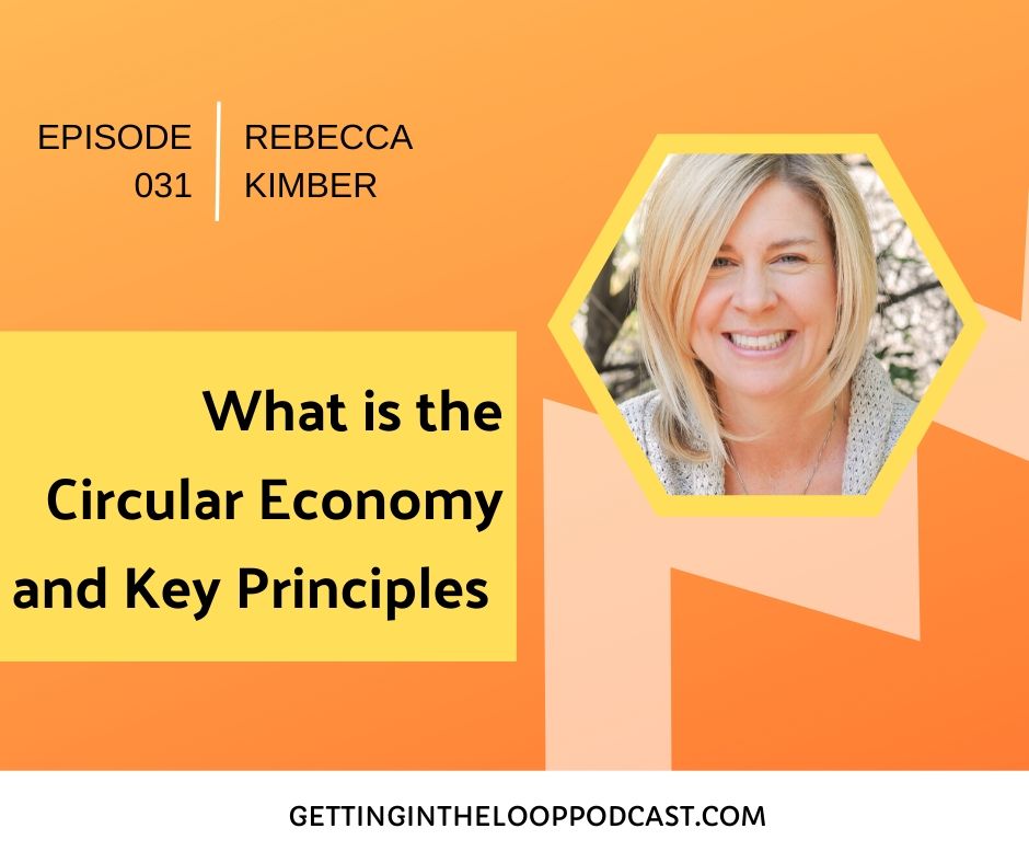 What is the Circular Economy and Key Principles with Rebecca Kimber | Getting in the Loop Podcast